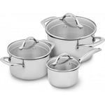 Scanpan STS - 3-delat kastrullset 1,8 l, 3,4 l & 4,8 l