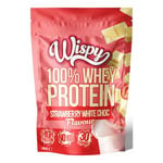 Wispy Whey Strawberry White Chocolate - 1000 g. Proteinpulver Slanking & fitness Sportsernæring