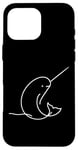 Coque pour iPhone 16 Pro Max Arctic Ocean Arctic Marine Life Licorne de la mer Narval