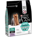 Purina Pro Plan Lot de 4 Aliments pour Chien Adulte Petit et Mini Optidigest sans céréales avec Paon 2500 g