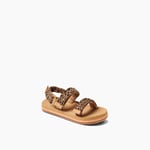 Reef Girls Kids Ahi Convertible Leopard Sandal - Animal - Size UK 4