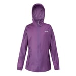 Regatta Womens/Ladies Pack It III Waterproof Jacket (Sunset Purple) material_Synthetic - Size 10 UK