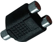 Lechpol Av-Adapter Rca (Cinch) - Rca (Cinch) X2 Svart (Zla0306)