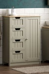 Bath Vida Priano 4 Drawer 1 Door Freestanding Unit Bathroom Storage