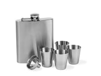 Funktion Hip flask with 4 cups 200 ml