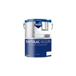 Levis - Saptolac Velours Peinture Laque Alkyde - Bois & Métaux Ferreux - Intérieur Finition: Velours - Couleur: Blanc - Conditionnement: 2.5L