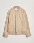 Filippa K Cotton Track Jacket Khaki Beige