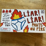 Boxer Gifts Liar Liar Pants On Fire Guess Who's Lying Family Card Game Dice 12+