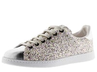 Victoria Tenis Glitter Basket, Hielo, 32 EU