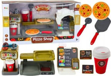 Store Set Pizza Maker Drinks Cash Register