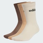 adidas Linear Crew Cushioned Socks 3 Pairs Unisex