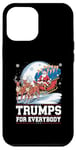 Coque pour iPhone 12 Pro Max Trumps For Everybody Santa Sleigh Christmas Holiday (Les