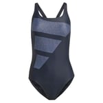adidas Maillot de Bain pour Femme Adulte Big Bars Graphic Swimsuit