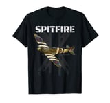 Spitfire WW2 Battle Of Britain Fighter Plane Ace War Hero's T-Shirt