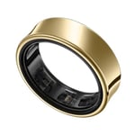 Samsung Galaxy Ring, Smart Ring, No Subscription Fee, AI-Powered Samsung Health, Sleep/Heart Rate/Stress Monitor, Size 9, Titanium Gold, 2 Year Manufacturer Extended Warranty (UK Version)