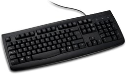 Kensington Pro Fit Washable Wired Keyboard, Full-Size with Numeric Keypad, Water