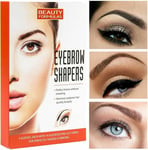 Beauty Formulas Eyebrow Shapers 56 - Pre Cut Strips For Perfect for Waxing