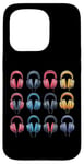 iPhone 15 Pro Urban hip hop DJ retro vintage headphone graphic Case