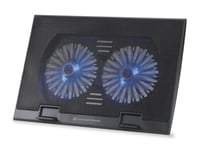 Conceptronic THANA Notebook Cooling Pad, Fits up to 17&quot;, 2-Fan