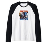 Transformers: Rise of the Beasts Primal Battle Action Poster Raglan Baseball Tee