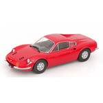 FERRARI DINO 246 GT 1969 RED 1:18 ModelCarGroup Auto Stradali Die Cast