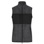 Gilet Polaire Sans Manches - Femme - Jn1309 - Gris Foncé Mélange