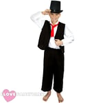 Boys Artful Dodger Costume Poor Victorian Fancy Dress Childrens World Book Day