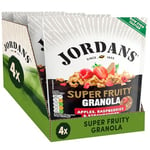 Jordans Granola Super Fruity | Breakfast Cereal | High Fibre | 4 PACKS of 500g