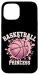 Coque pour iPhone 15 Joueuse de basket-ball Basketball Princess