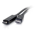 C2G 0.9m DisplayPort Male to HD Male Active Adapter Cable - 4K 60Hz - adapterkabel - DisplayPort / HDMI - 90 cm