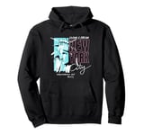 Cool New York City NYC Statue of Liberty USA Flag Design Pullover Hoodie