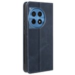 Avizar Folio case for OnePlus 12 5G magnetic cover Wallet, Royal Blue