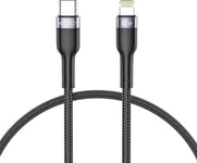 Kabel Usb Tech-Protect Usb-C - Lightning 0.25 M Czarny (Thp1597)