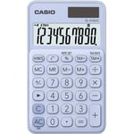 Casio SL-310UC-LB Calculatrice de poche bleu clair Ecran: 10 solaire, à pile(s)