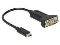 DELOCK – Adapter USB Type-C™ > 1 x Serial DB9 RS-232 (63908)