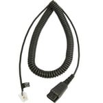 Jabra 8800-01-19 HeadSet Adaptor Quick Disconnect Cord TO RJ9