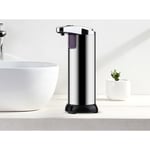 Automatic Liquid Soap Dispenser Smart Sensor Touchless Sanit Silver