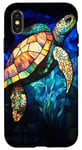 iPhone X/XS Creation Sea turtle Ocean art Marine life Aquatic Case