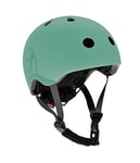 Scoot & Ride Children's Bicycle Helmet, Forest, 51 to 55 cm