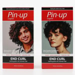 Pin-up End Curl Home Perm Kit for Short Hair 130ml  (1 double sided box) .