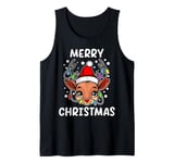 Kid's Costume MERRY CHRISTMAS Children's Costume Rudolph Tank Top