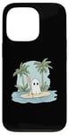 iPhone 13 Pro Funny Ghost Stand Up Paddle Halloween Lake Summer Costume Case