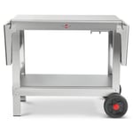 Chariot Plancha inox Plein Air Tablettes Rabattables