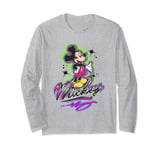 Disney Mickey And Friends Mickey Mouse Airbrush Portrait Manche Longue