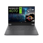 Victus by HP Laptop 16-s0019nf - AMD Ryzen 7 - 7840HS / jusqu'à 5.1 GHz - FreeDOS - GeForce RTX 4070 - 16 Go RAM - 512 Go SSD NVMe, TLC - 16.1" IPS 1920 x 1080 (Full HD) @ 144 Hz - Wi-Fi 6, Bluetooth - clavier : Français