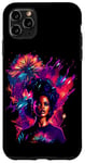 iPhone 11 Pro Max Empowered Woman Under Firework Night Sky Case