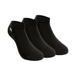 Lacoste Performance Core Chaussettes De Tennis Pack De 3 - Noir