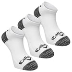 Callaway Men´s Low 3pk Golf Lot de 3 Paires de Chaussettes Sport Crew, Blanc (Blanco 5619015), Unique (Taille Fabricant: Unica) Homme