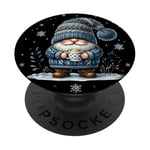 Holiday Gnomes With Pumpkin Spice Coffee Mug For Christmas PopSockets PopGrip Adhésif