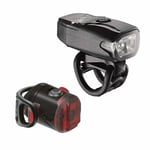 Lezyne Bicycle Cycle Bike LED KTV Drive / Femto USB Pair Lights Black